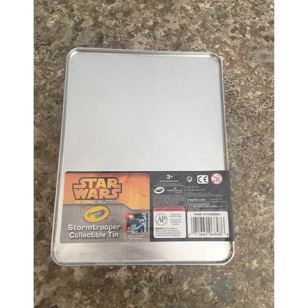 Bundle Sale 3 for $15 | New Crayola Storm Trooper Collectible 64-Count Crayon Ti